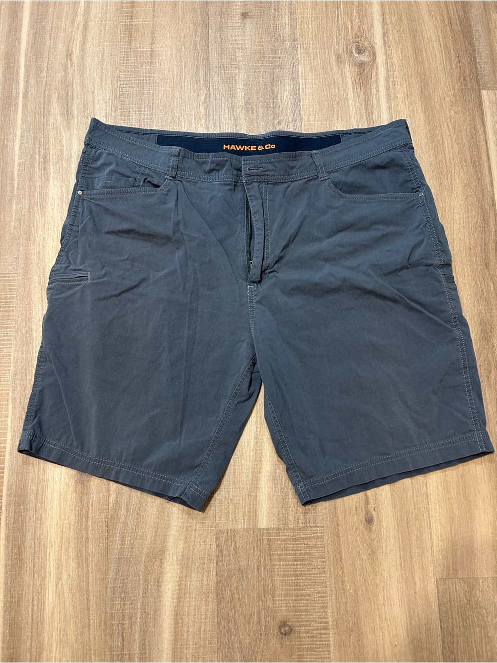 Hawke & Co Men's Dark Navy Flat Front Shorts
